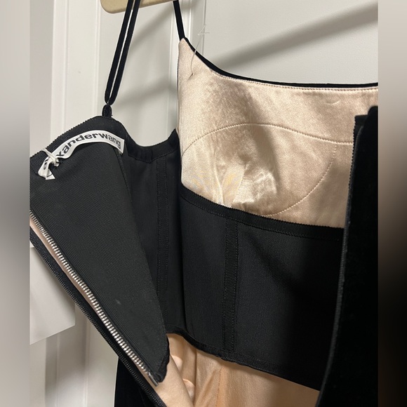 ALEXANDER WANG Velvet Fit and Flare Dress NWT SIZE:0 - Picture 8 of 8